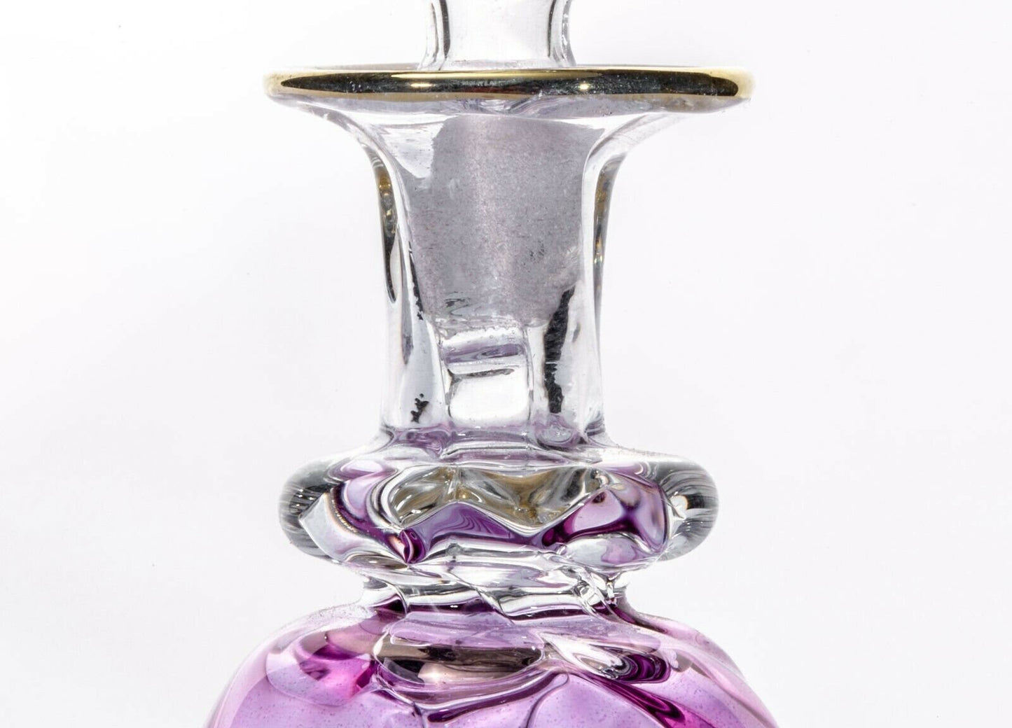 Perfume Glass Bottle - Handmade Decorative Glass - Custom Perfume Bottle - Romantic Gift - Glass Decenter - Perfume bottle with Stopper