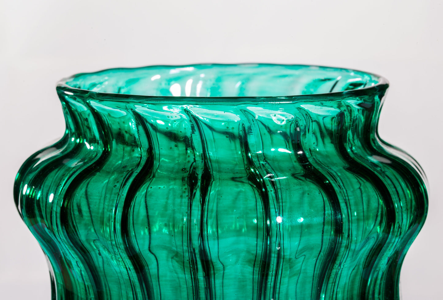 Candy Dish, Art Glass, Green hued Handmade Candy Dish, Hand painted Candy Dish, glassblowing big size kitchen and home décor