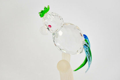 Crystal Parrot With Original Box Very Special Edition And Lovely Colors