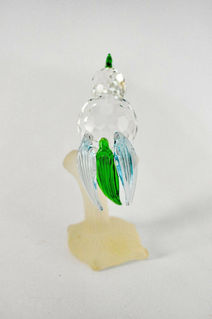 Crystal Parrot With Original Box Very Special Edition And Lovely Colors