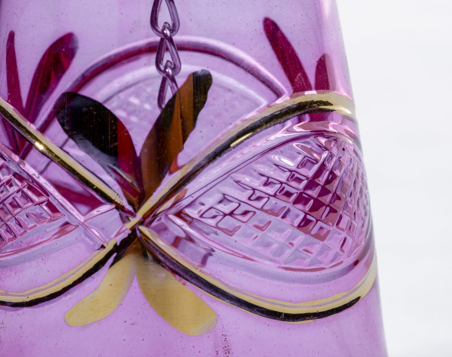 Christmas Bell engraved and trimmed with 14K Gold multicolor