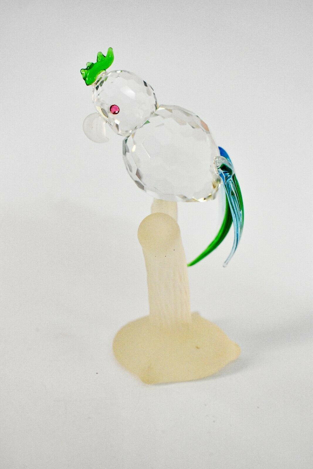 Crystal Parrot With Original Box Very Special Edition And Lovely Colors