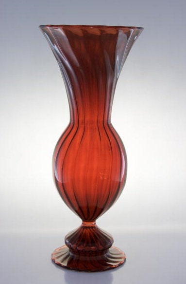 Modern / Classic RED Vase modern new shine lovely gift ,Ashley furniture, Vase, Flame Red,