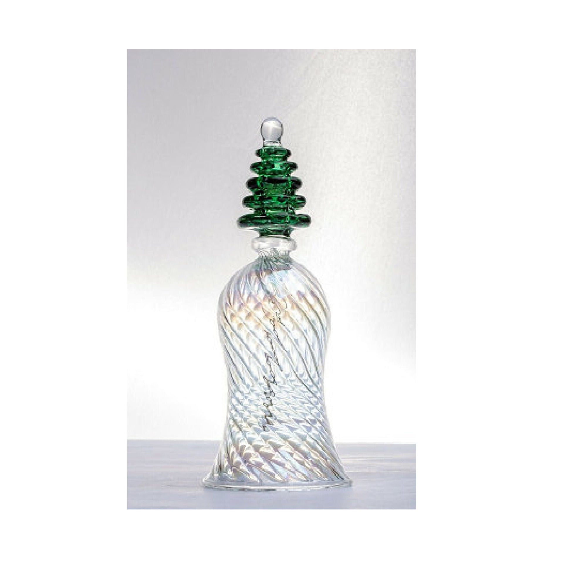 Christmas Bell ornament Wedding Glass Bell Painted home and office decoration