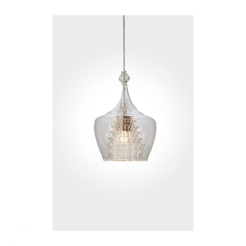 Glass Blown Pendant Light - Kitchen Island Light fixtures - ceiling lights- Pendant Lights - ceiling light for Modern décor - Hanging Lamp