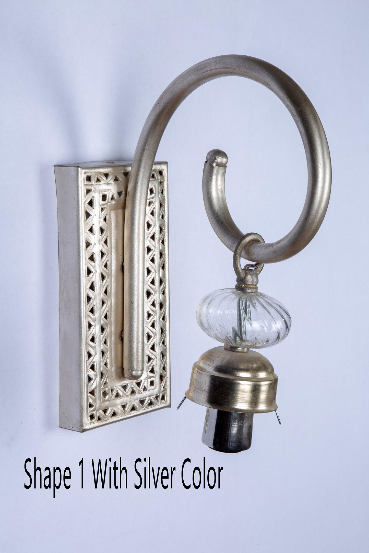 Vintage wall light sconce design, sconces lighting from glassblowing studio home art deco light fixture, Arabian edition