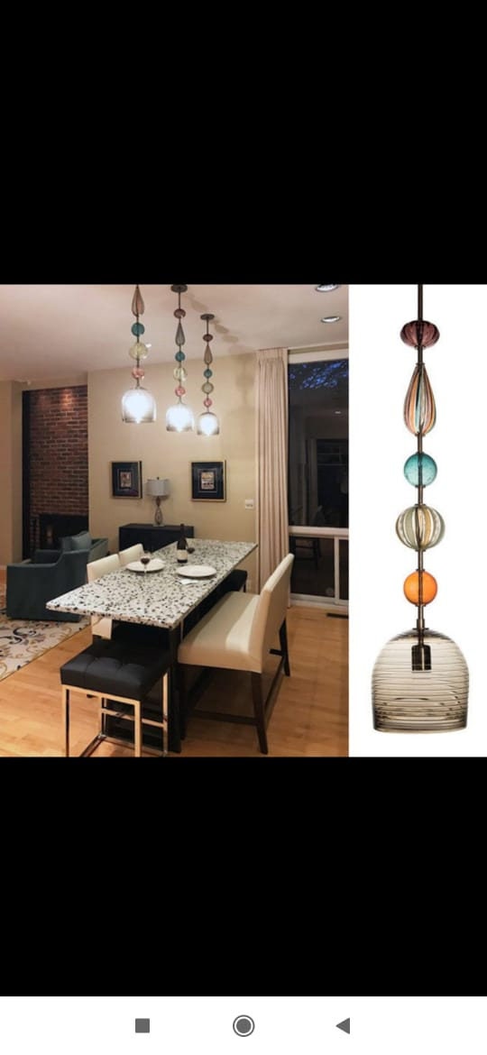 Custom vintage light, antique pendent light, handmade pendent light, downrod light fixture, kitchen island pendent