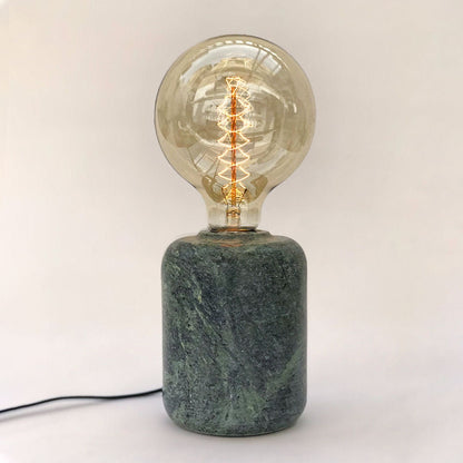 Custom Handmade Table lamp , Marble side lamp - Available in different colors