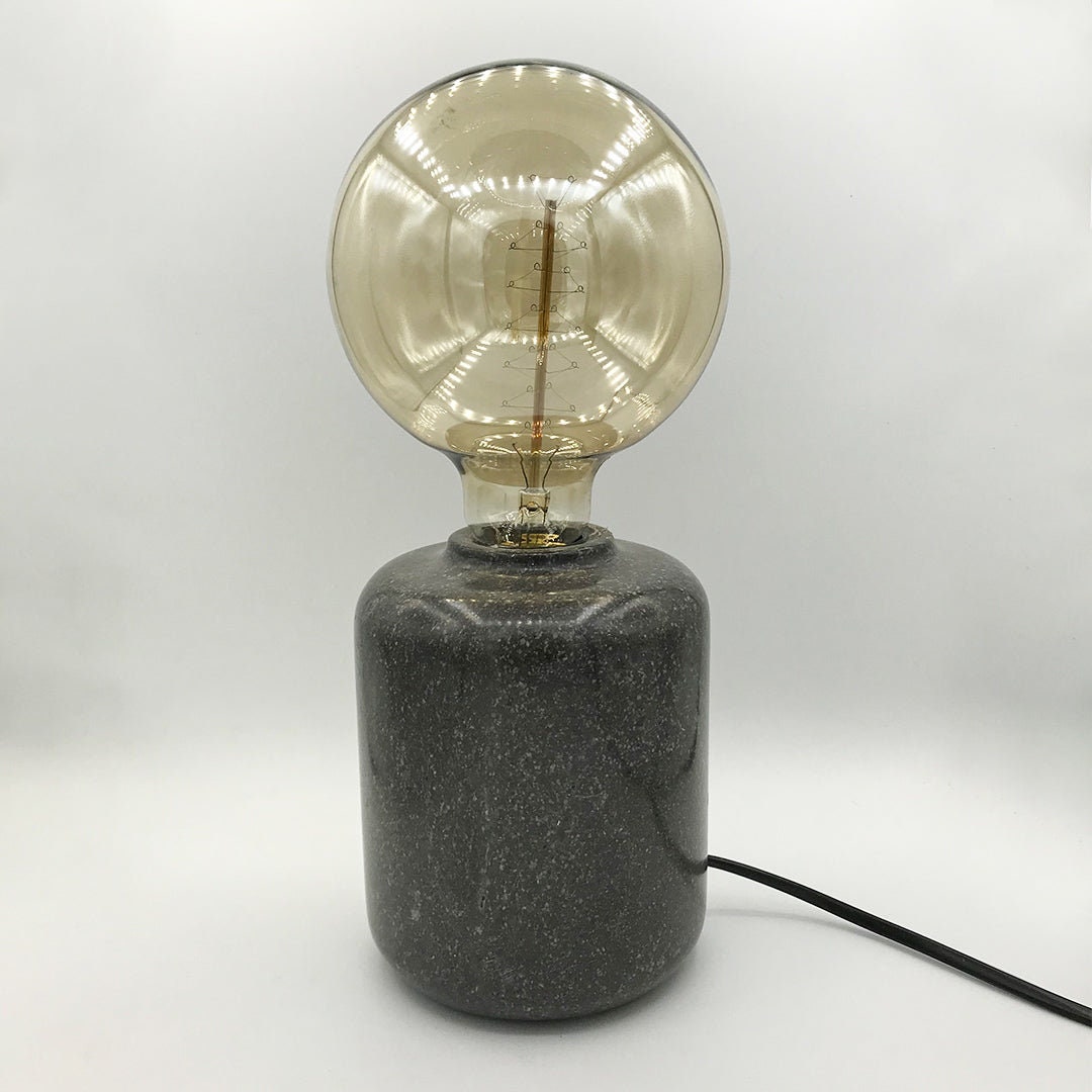 Custom Handmade Table lamp , Marble side lamp - Available in different colors