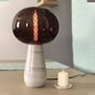 Luxury Marble side lamp white ,Table lamp