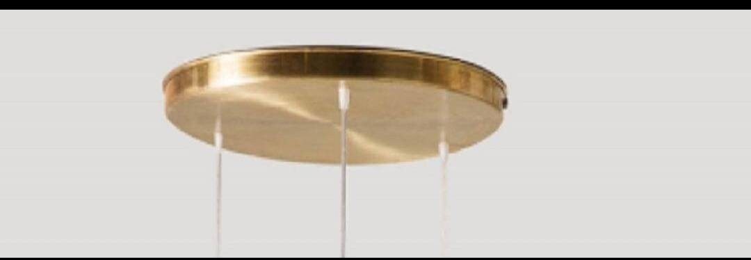 Custom canopy pure brass for pendent light décor different sizes per request, outdoor, indoor