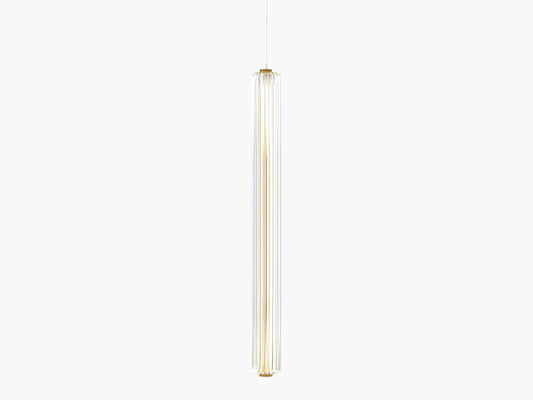 Modern Unique Industrial Hand Made Linear Illuminating Glass Blowing line pendant Could be module vertical or horizontal, Ceiling Light Deco