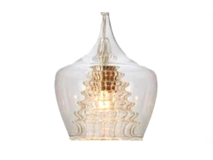 Glass Blown Pendant Light - Kitchen Island Light fixtures - ceiling lights- Pendant Lights - ceiling light for Modern décor - Hanging Lamp