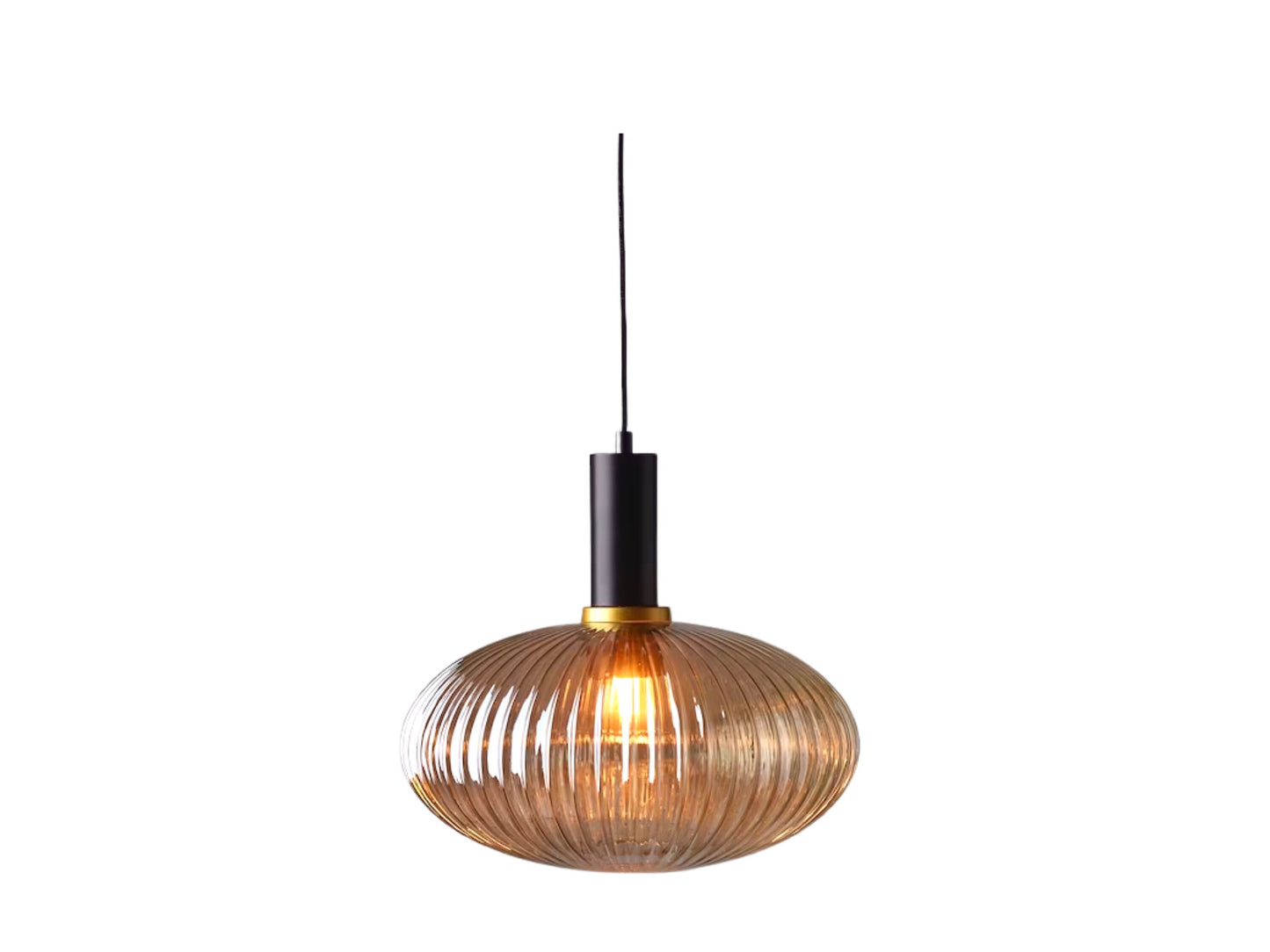 Modern Ribbed Lighting Pendant, Light Fixture, Ceiling Fixture Home Decoration, Chandelier Light, Lighting Art Glass, Hanging Light