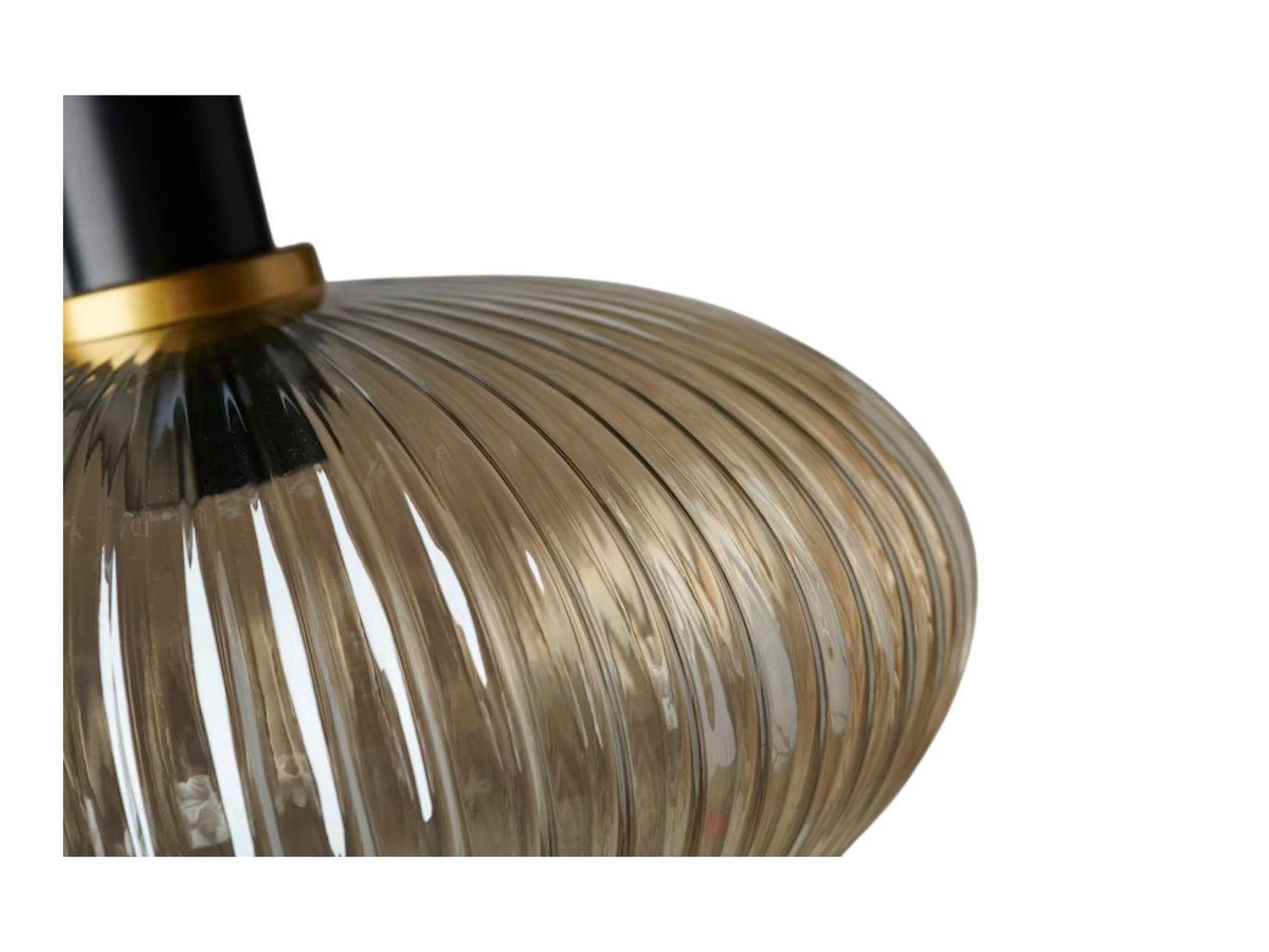 Modern Ribbed Lighting Pendant, Light Fixture, Ceiling Fixture Home Decoration, Chandelier Light, Lighting Art Glass, Hanging Light