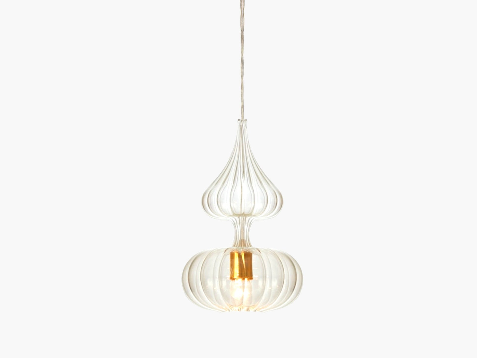 Modern Hand-Made Chandelier Industrial Glass Blown Pendent Light, Ceiling Fixture, Home Deco, Light Fixture, Brass Fixtures