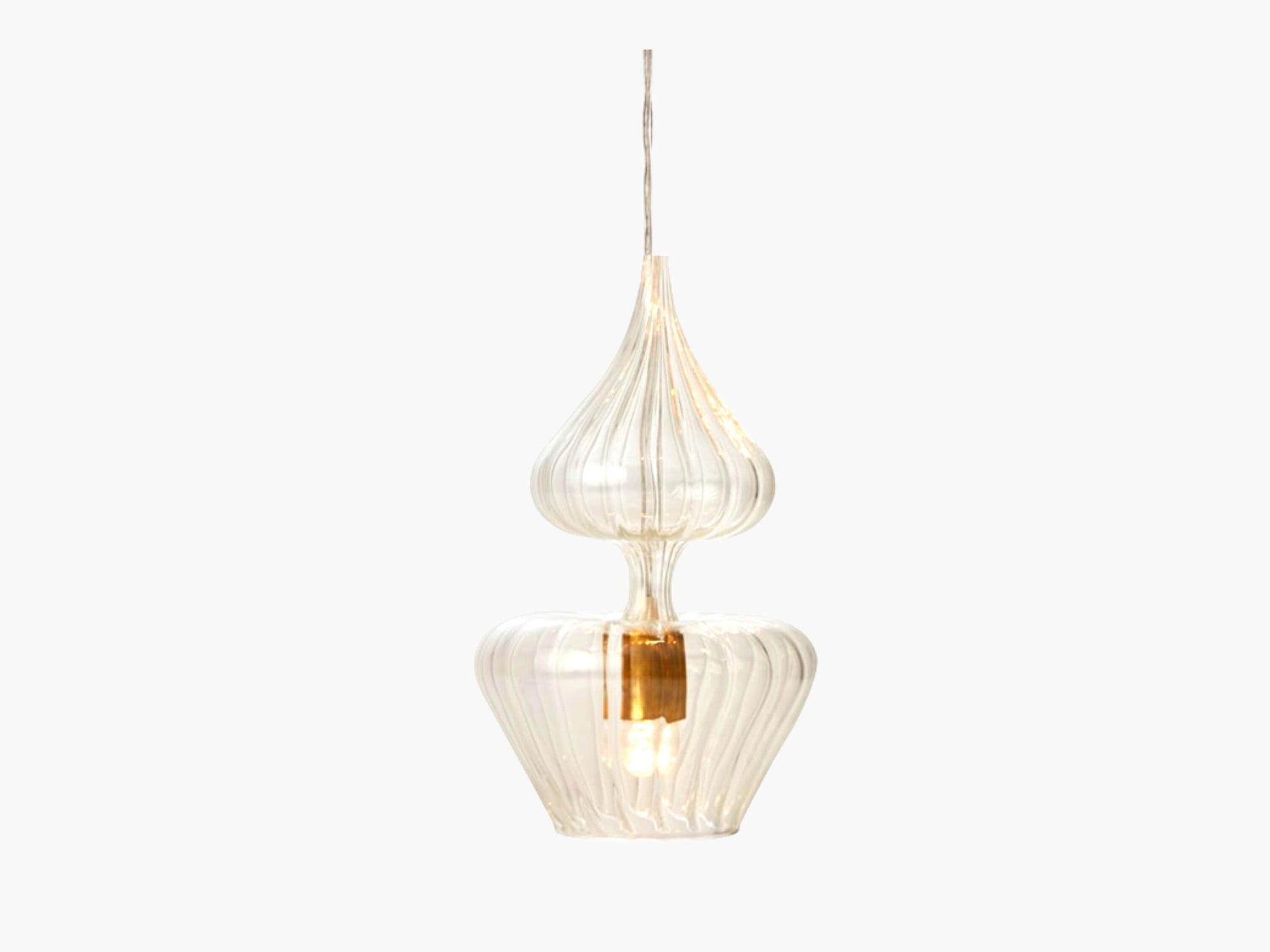 Modern Hand-Made Chandelier Industrial Glass Blown Pendent Light, Ceiling Fixture, Home Deco, Light Fixture, Brass Fixtures