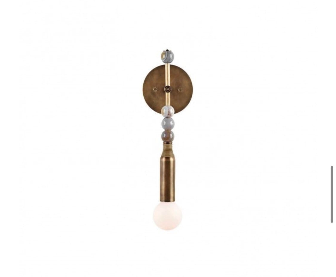 New TALISMAN Wall Sconce - Wall Sconce Light - Modern gold Wall sconce - Brass Wall lighting - Home and office decoration - Talisman Light