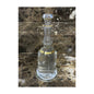 glassblowing handmade decanter trimmed with 14K gold and handmade engraved custom and special design