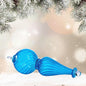 Large Christmas tree Glass Ornaments Egyptian Glass blue new modern